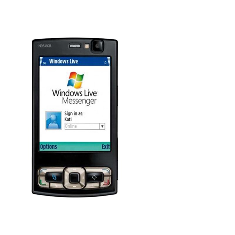 3g Wifi mobile feature phone N95 2.8" 8GB Storage 5MP Camera Slide phone